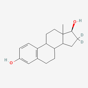 (17S)-16,16-dideuterio-13-methyl-7,8,9,11,12,14,15,17-octahydro-6H-cyclopenta[a]phenanthrene-3,17-diol