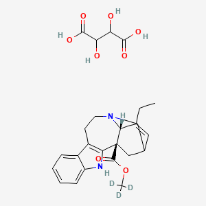 Catharanthine-d3 Tartrate Salt