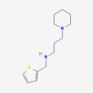 molecular formula C13H22N2S B1385954 (3-Piperidin-1-ylpropyl)(2-thienylmethyl)amine CAS No. 1042531-69-0