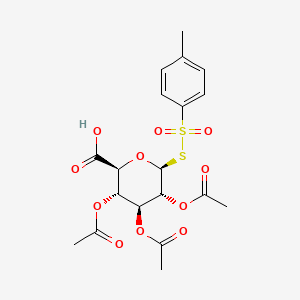 Methyl 2,3,4-Tri-O-acetyl-beta-d-glucuronyl benzenthiosulfonate