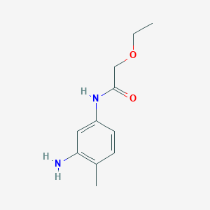 B1385977 N-(3-Amino-4-methylphenyl)-2-ethoxyacetamide CAS No. 1042813-69-3