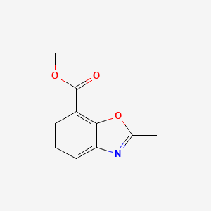B1386002 Methyl 2-Methyl-1,3-benzoxazole-7-carboxylate CAS No. 1234847-45-0