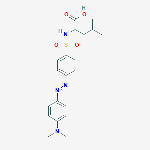 2-[[4-[[4-(Dimethylamino)phenyl]diazenyl]phenyl]sulfonylamino]-4-methylpentanoic acid