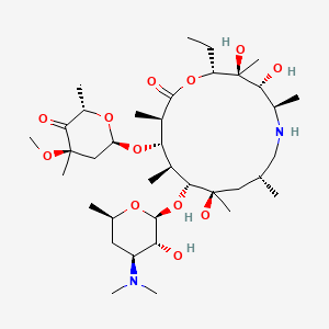 9-Deoxo-9a-aza-9a-homo 4'-Keto Erythromycin A