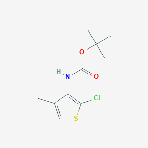 tert-Butyl (2-chloro-4-methylthiophen-3-yl)carbamate