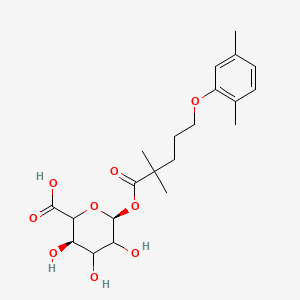 4-[2-(4-Amino-1,2,5-oxadiazol-3-yl)-1-ethyl-7-[(3S)-3-piperidinylmethoxy]-1H-imidazo[4,5-c]pyridin-4-yl]-2-methyl-3-Butyn-2-ol