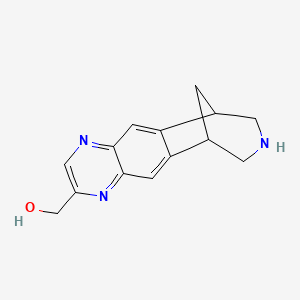 (7,8,9,10-Tetrahydro-6H-6,10-methanoazepino[4,5-g]quinoxalin-2-yl)methanol