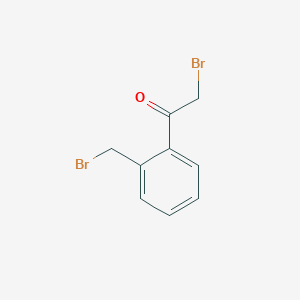 2-Bromo-1-[2-(bromomethyl)phenyl]ethanone