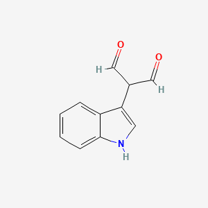 molecular formula C11H9NO2 B13860367 (1H-Indol-3-yl)propanedial CAS No. 51076-66-5