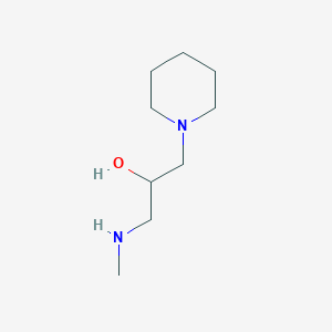 B1386040 1-(Methylamino)-3-piperidin-1-ylpropan-2-ol CAS No. 1019527-68-4