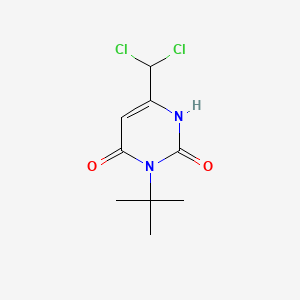 3-(tert-Butyl)-6-(dichloromethyl)pyrimidine-2,4(1H,3H)-dione