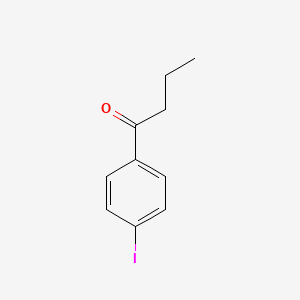 B1386056 1-(4-Iodophenyl)butan-1-one CAS No. 160565-77-5
