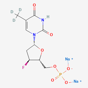 3'-Deoxy-3'-fluorothymidine-5'-monophosphate-d3 Disodium Salt