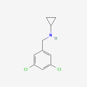 B1386058 N-[(3,5-dichlorophenyl)methyl]cyclopropanamine CAS No. 1094641-89-0