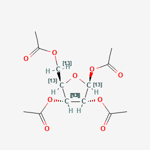 1,2,3,5-Tetra-O-acetyl beta-D-Ribofuranose-13C5