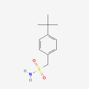 molecular formula C11H17NO2S B1386059 1-(4-叔丁基苯基)甲磺酰胺 CAS No. 64732-37-2