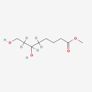 Methyl (+/-)-6,8-Dihydroxyoctanoate-d5