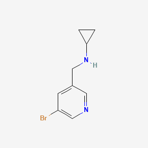 B1386069 N-[(5-bromopyridin-3-yl)methyl]cyclopropanamine CAS No. 1094755-35-7