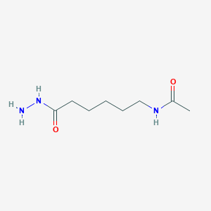 B1386073 N-(6-Hydrazino-6-oxohexyl)acetamide CAS No. 24061-84-5