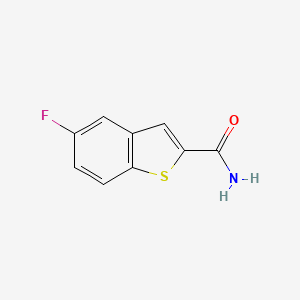 B1386074 5-Fluoro-1-benzothiophene-2-carboxamide CAS No. 1098356-12-7