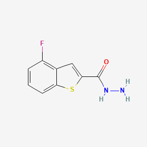 B1386085 4-Fluoro-1-benzothiophene-2-carbohydrazide CAS No. 1098351-44-0
