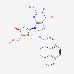 2'-Deoxy-8-(1-pyrenylamino)guanosine