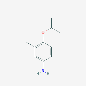 B1386091 3-Methyl-4-(propan-2-yloxy)aniline CAS No. 1094544-66-7