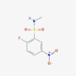 B1386098 2-fluoro-N-methyl-5-nitrobenzenesulfonamide CAS No. 1094853-29-8
