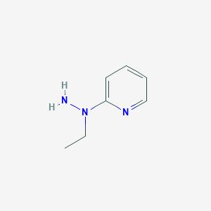 N-ethyl-N-(2-pyridyl)hydrazine