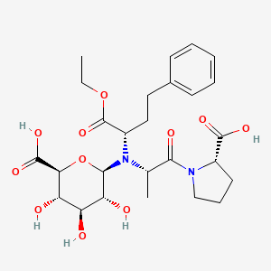 molecular formula C26H36N2O11 B13861040 Enalapril N-Glucuronide 