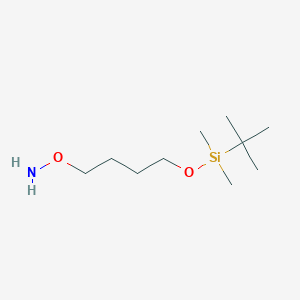 O-[4-[tert-butyl(dimethyl)silyl]oxybutyl]hydroxylamine