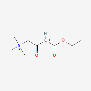 (4-ethoxy-2,4-dioxobutyl)-trimethylazanium