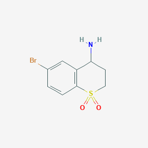 4-Amino-6-bromothiochroman 1,1-dioxide