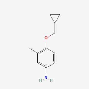 4-(Cyclopropylmethoxy)-3-methylaniline