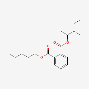 molecular formula C19H28O4 B13861136 n-Pentyl 3-Methyl-2-pentyl Phthalate 