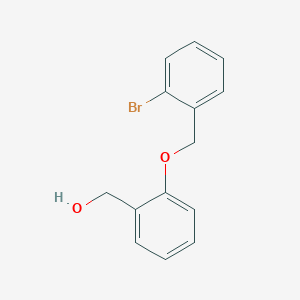 [2-[(2-Bromophenyl)methoxy]phenyl]methanol