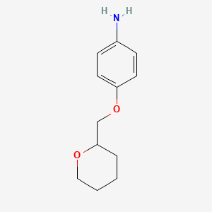 4-(Tetrahydro-2H-pyran-2-ylmethoxy)aniline