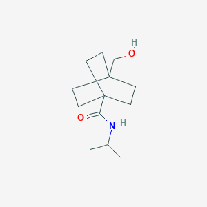 4-Hydroxymethylbicyclo[2.2.2]octane-1-carboxylic Acid Isopropylamide