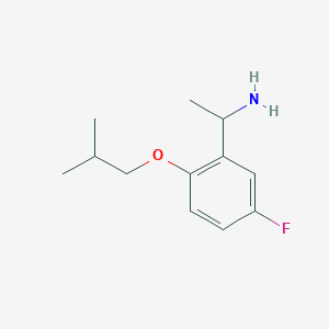 1-(5-Fluoro-2-isobutoxyphenyl)-ethylamine