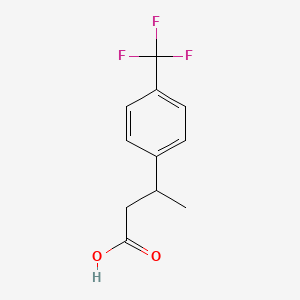 3-[4-(Trifluoromethyl)phenyl]butanoic acid