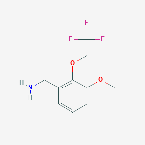 3-Methoxy-2-(2,2,2-trifluoroethoxy)-benzylamine