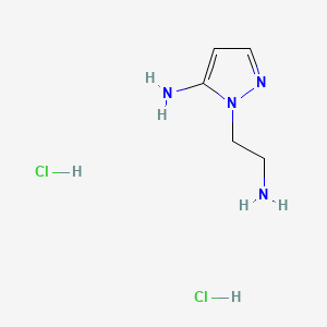 1-(2-Aminoethyl)-1H-pyrazol-5-amine Dihydrochloride