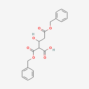 5-(Benzyloxy)-2-((benzyloxy)carbonyl)-3-hydroxy-5-oxopentanoic Acid