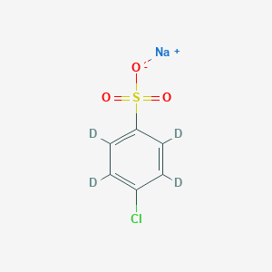 4-Chlorobenzenesulfonic Acid-d4 Sodium Salt