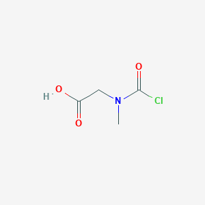 2-[Carbonochloridoyl(methyl)amino]acetic acid