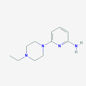 6-(4-Ethylpiperazin-1-yl)pyridin-2-amine