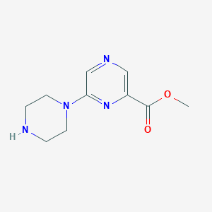 Methyl 6-piperazin-1-ylpyrazine-2-carboxylate