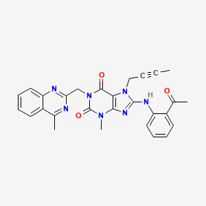 Linagliptin Acetyl Phenyl Impurity