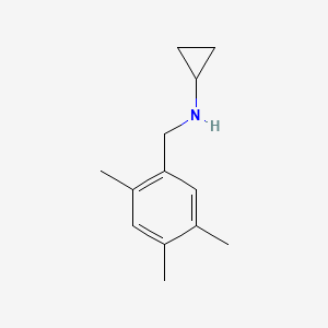 N-(2,4,5-Trimethylbenzyl)cyclopropanamine