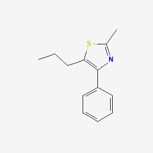 2-Methyl-4-phenyl-5-propyl-1,3-thiazole